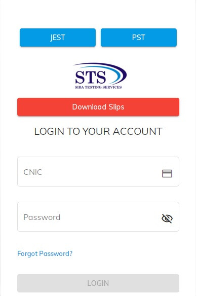 sts candidate portal jobs 2024