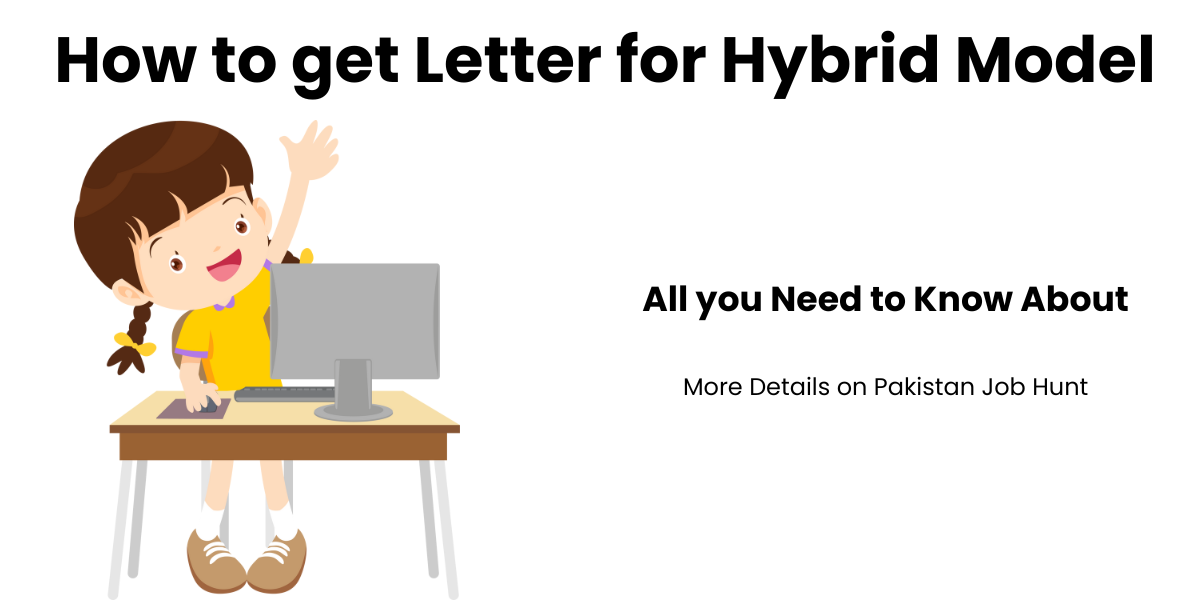 letter for hybrid model from company